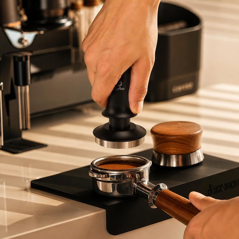 Compactação Profissional do Café