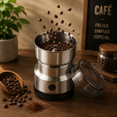 Moedor Elétrico de Café Inox