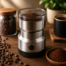 Moedor Elétrico de Café Inox