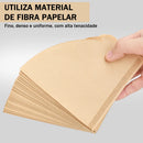 Kit 100 Filtros V60 Papel Natural